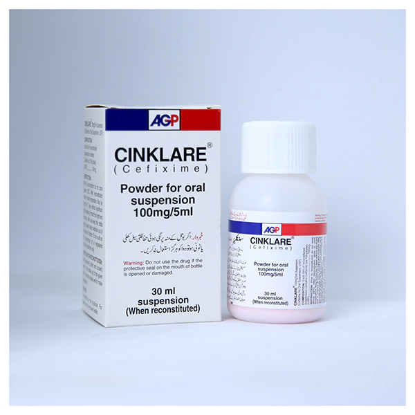Cinklare 30ml Suspension 100mg/5ml
