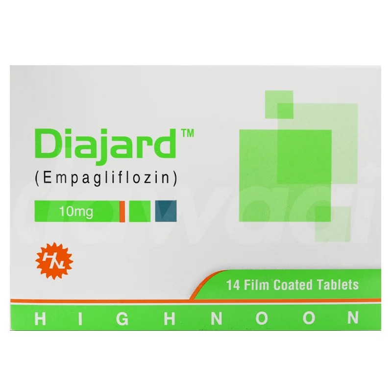 Diajard Tablets 10mg (1 Box = 2 Strips) (1 Strip = 7 Tablets)