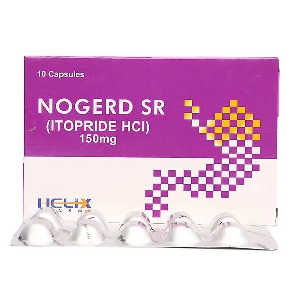 Nogerd Sr Capsules 150Mg (1 Box = 1 Strip)(1 Strip = 10 Capsules)
