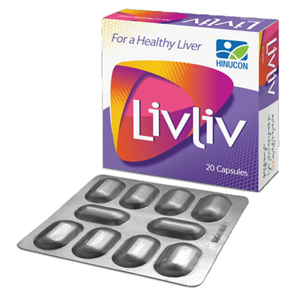 Livliv Capsules (1 Box = 2 Strips) (1 Strip = 10 Capsules)