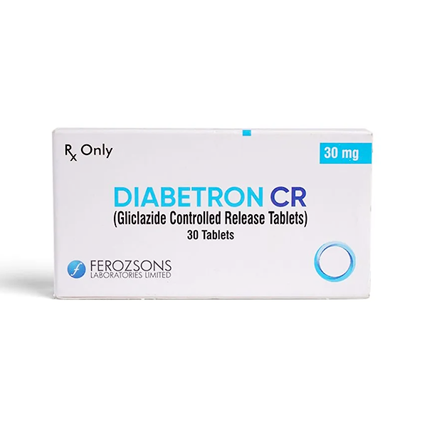 Diabetron Cr Tablets 30Mg (1 Strip = 10 Tablets)