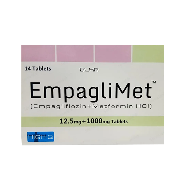 Empaglimet Tablets 12.5/1000mg (1 Strip = 7 Tablets)