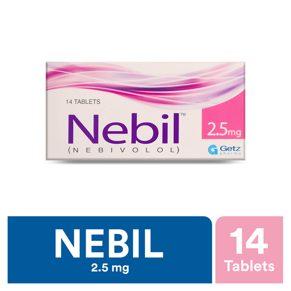 Nebil Tablets 2.5mg (1 Strip = 7 Tablets)