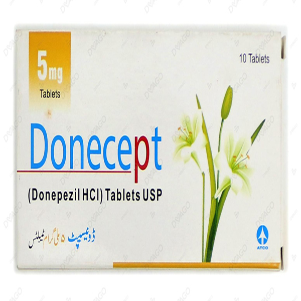 Donecept Tablets 5Mg (1 Box = 1 Strip)(1 Strip = 10 Tablets)