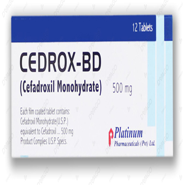Cedrox-BD Tablets 500mg (1 Box = 1 Strip)(1 Strip = 12 Tablets)