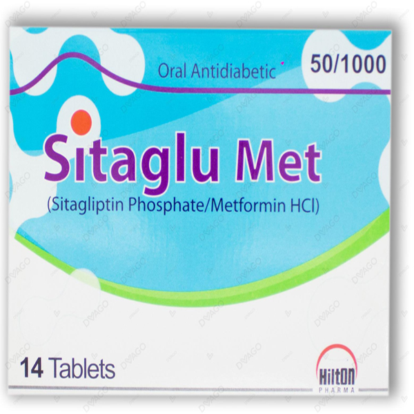 Sitaglu Met Tablets 50/1000mg (1 Strip = 7 Tablets)