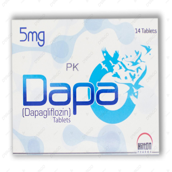 Dapa Tablets 5mg (1 Box = 1 Strip) (1 Strip = 14 Tablets)