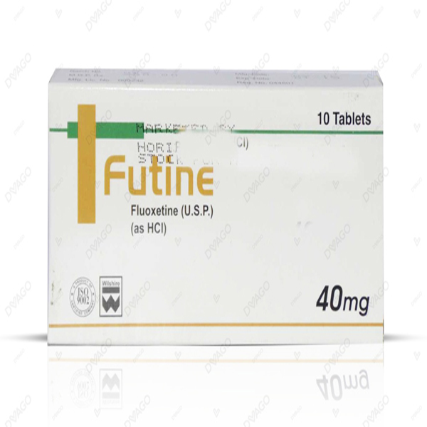 Futine Tablets 40mg (1 Box = 1 Strip)(1 Strip = 10 Tablets)