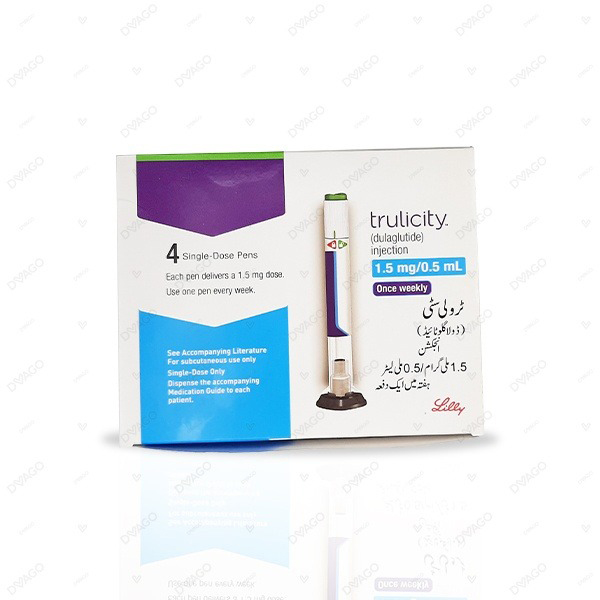 Trulicity Injection 1.5mg/0.5ml (1 Box = 4 Injections)