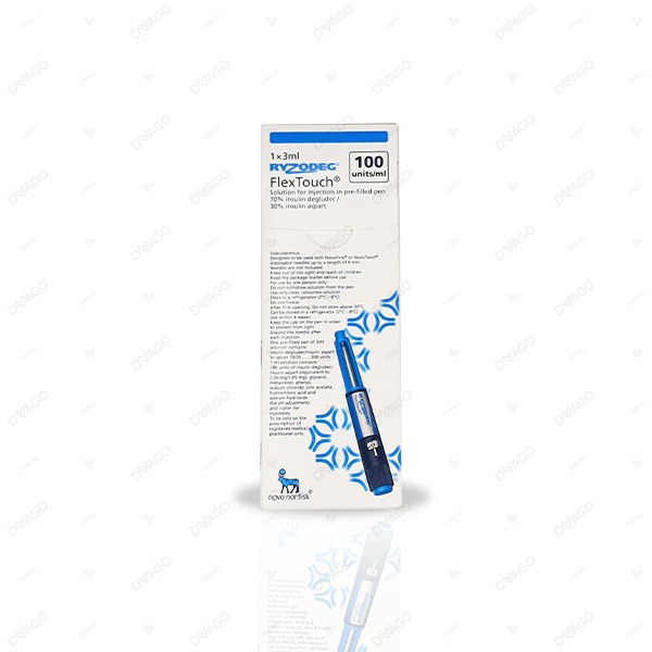 Ryzodeg Flextouch 100U/ml Pre-filled Pen 3ml