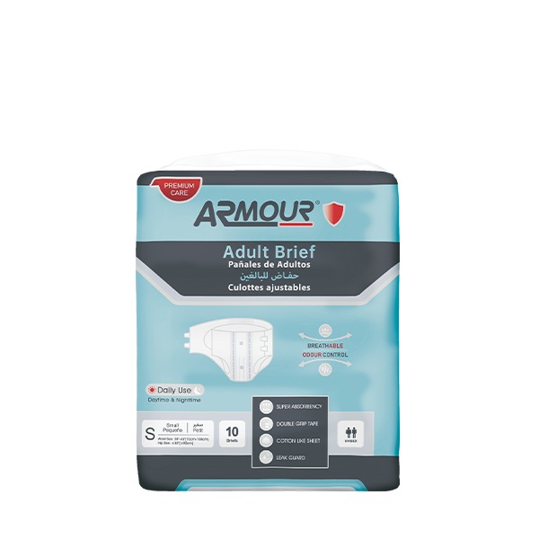 Armour Adult Diapers Size Small 10Pcs