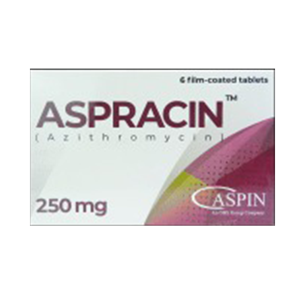 Aspracin Tablets 250mg (1 Box = 6 Tablets)