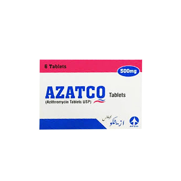 Azatco Tablets 500mg (1 Box = 1 Strip)(1 Strip = 6 Tablets)