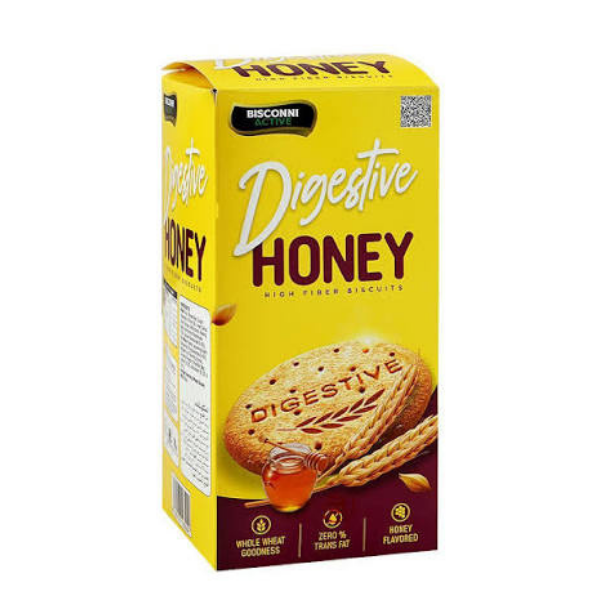Bisconni Digestive Honey High Fiber Biscuits 270G
