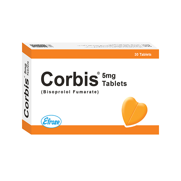 Corbis Tablets 5Mg (1 Box = 2 Strips) (1 Strip = 15 Tablets)