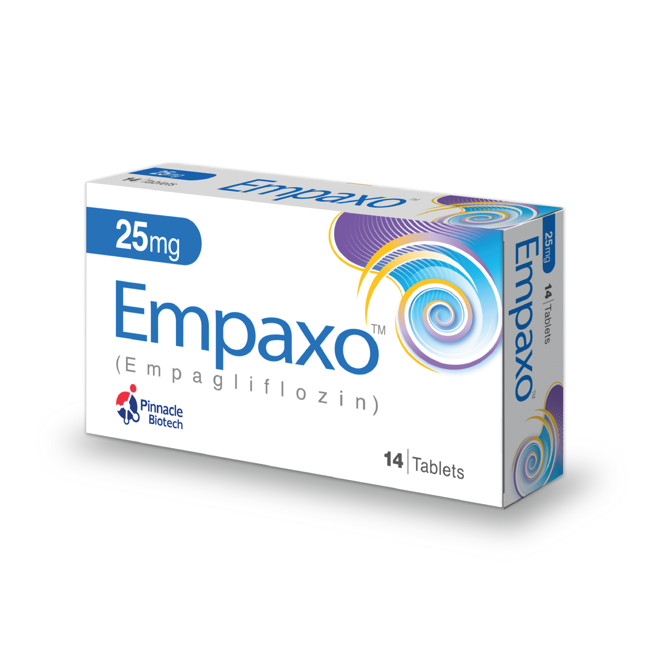 Empaxo Tablets 25Mg (1 Box = 2 Strips) (1 Strip = 7 Tablets)