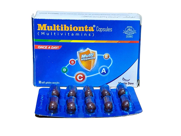Multibionta Capsules (1 Box = 3 Strips) (1 Strip = 10 Capsules)
