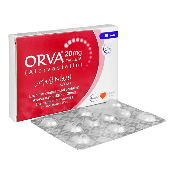 Orva Tablets 20Mg (1 Box = 1 Strip)(1 Strip = 10 Tablets)