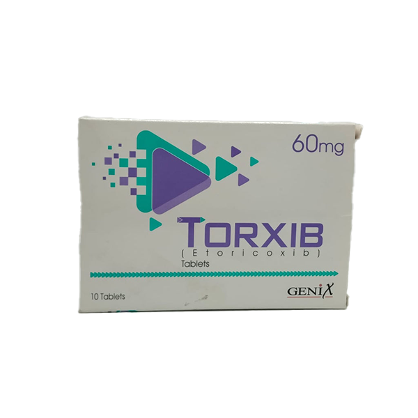 Torxib Tablets 60mg (1 Box = 1 Strip)(1 Strip = 10 Tablets)