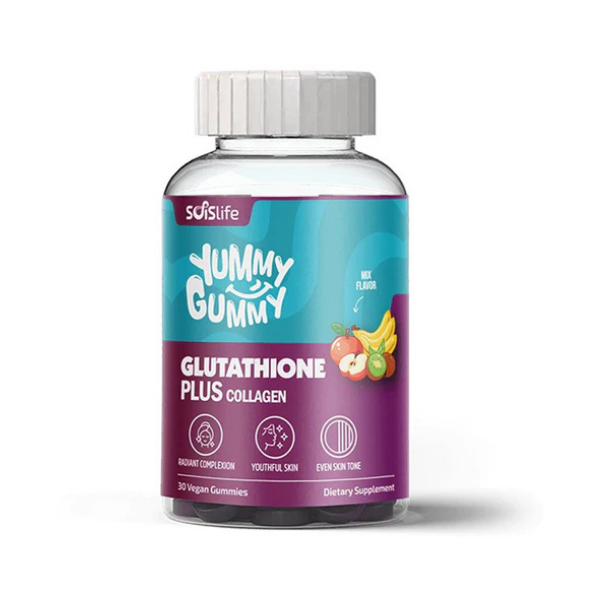 Yummy Gummy Glutathione Plus Collagen Gummies (1 Bottle = 30 Gummies)
