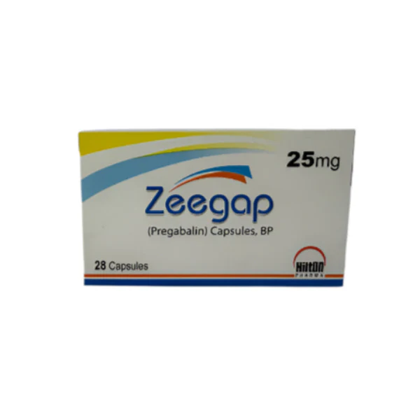 Zeegap Capsules 25Mg (1 Box = 2 Strips) (1 Strip = 14 Tablets)