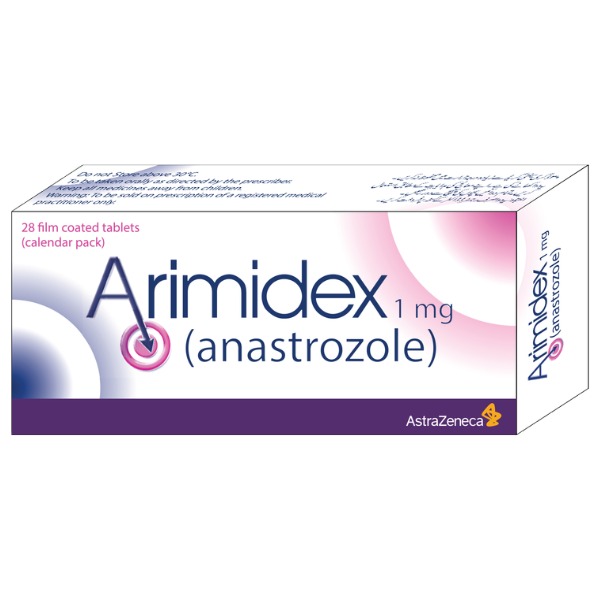 Arimidex Tablets 1mg (1 Box = 2 Strips) (1 Strip = 14 Tablets)