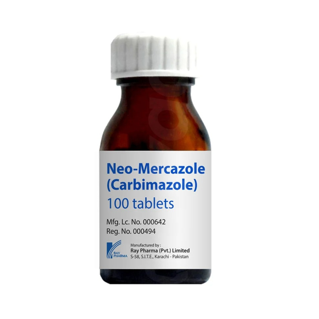 Neo-Mercazole Tablets 5Mg (1 Bottle = 100 Tablets)