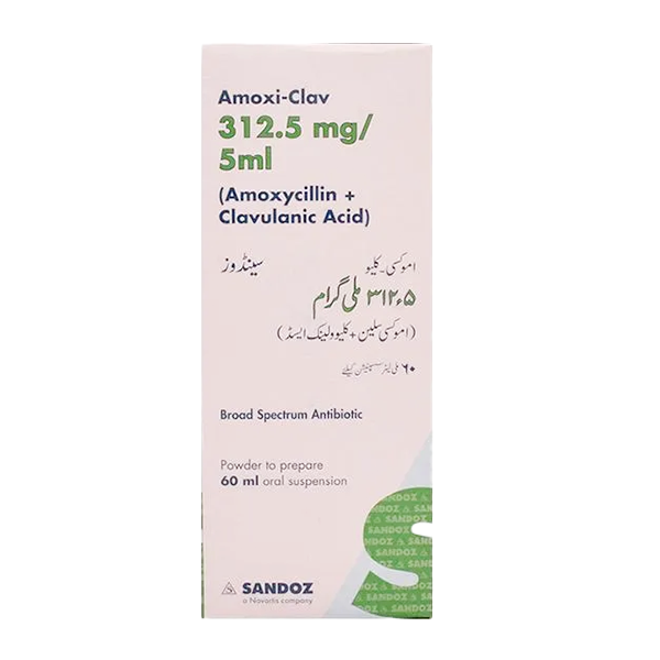Amoxi-Clav 60ml Suspension 312.5mg/5ml