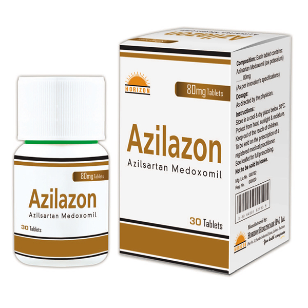Azilazon Tablets 80Mg (1 Bottle = 30 Tablets)