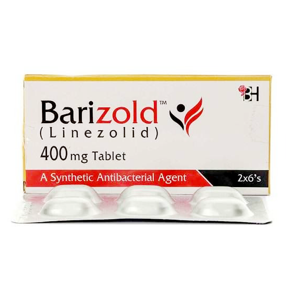 Barizold Tablets 400mg (1 Box = 2 Strips) (1 Strip = 6 Tablets)