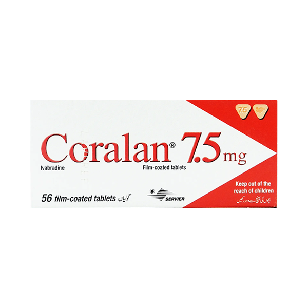Coralan Tablets 7.5mg (1 Box = 4 Strips) (1 Strip = 14 Tablets)