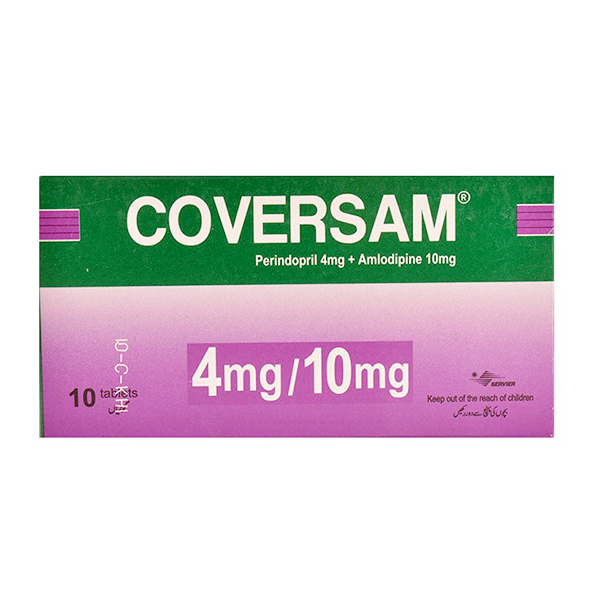 Coversam Tablets 4mg/10mg (1 Box = 1 Strip)(1 Strip = 10 Tablets)