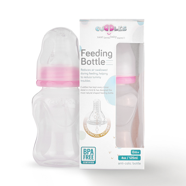 Cuddles Feeding Bottle 0M+ 125Ml