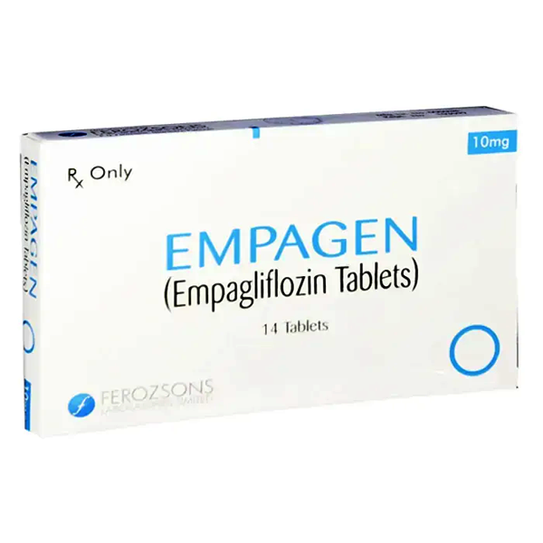Empagen Tablets 10Mg (1 Box = 1 Strip)(1 Strip = 14 Tablets)