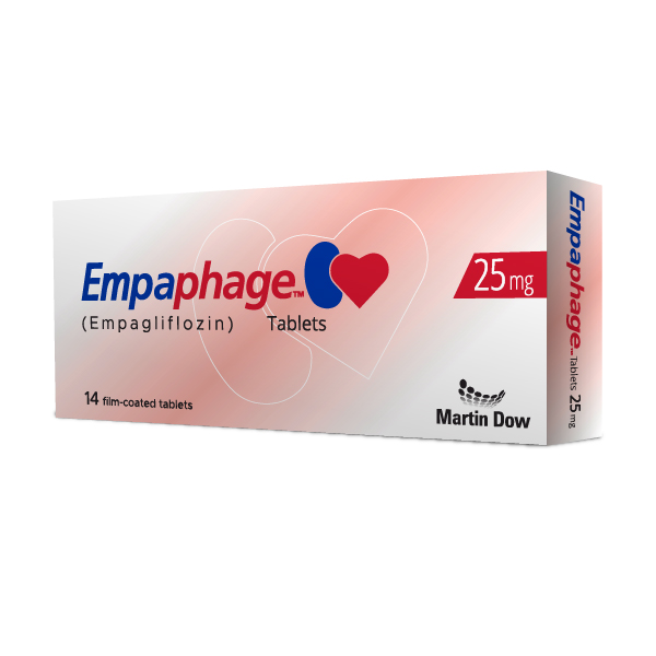 EMPAPHAGE TABLETS 25MG (1 Box = 14 Tablets)
