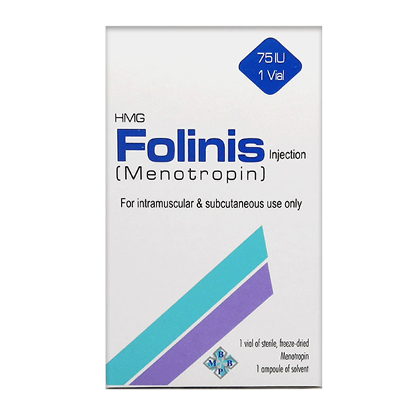 Folinis Injection 75Iu (Box = 1 Vial)