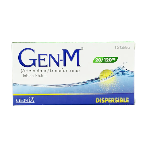 Gen-M Tablets 20/120mg (1 Strip = 8 Tablets)