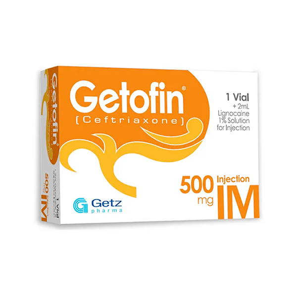Getofin Im Injection 500Mg (1 Box = 1 Injection)