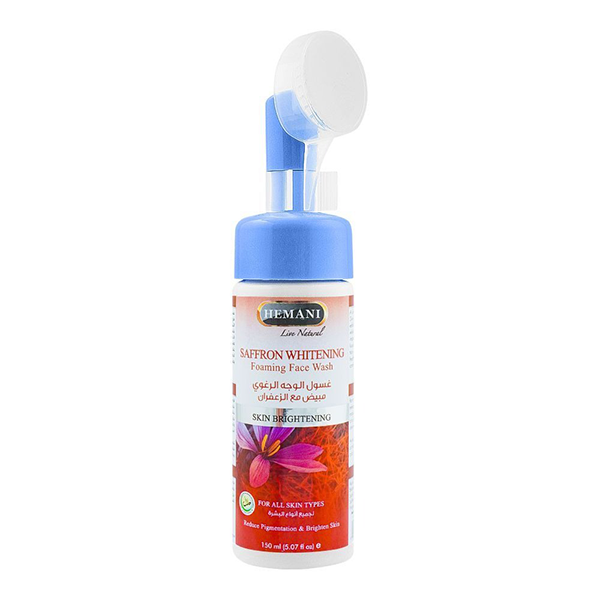 Hemani Saffron Whitening Foaming Face Wash, 150ml