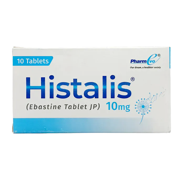 Histalis Tablets 10mg (1 Box = 1 Strip)(1 Strip = 10 Tablets)