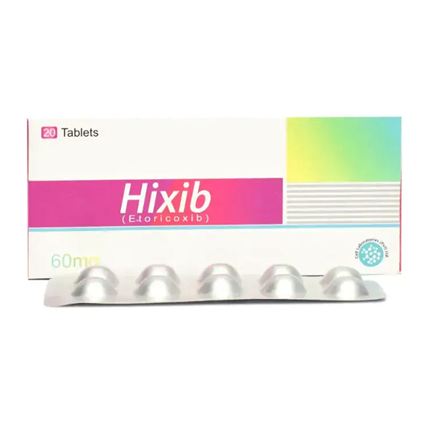 HIXIB60MG 20 Tablets