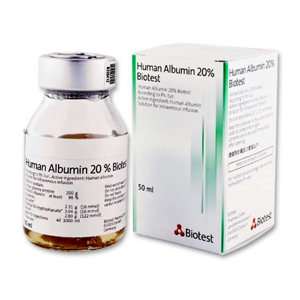 Human Albumin 20% 50ml