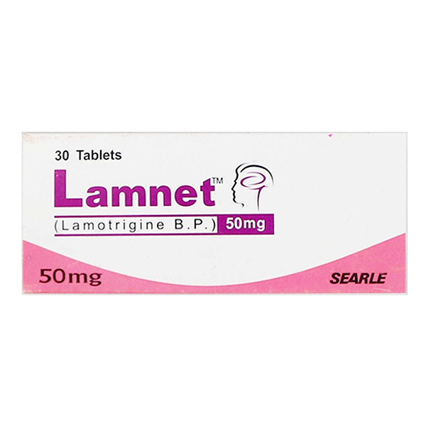 Lamnet Tablets 50Mg (1 Box = 3 Strips) (1 Strip = 10 Tablets)