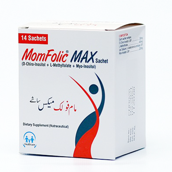 Momfolic Max Sachets (1 Box = 14 Sachets)