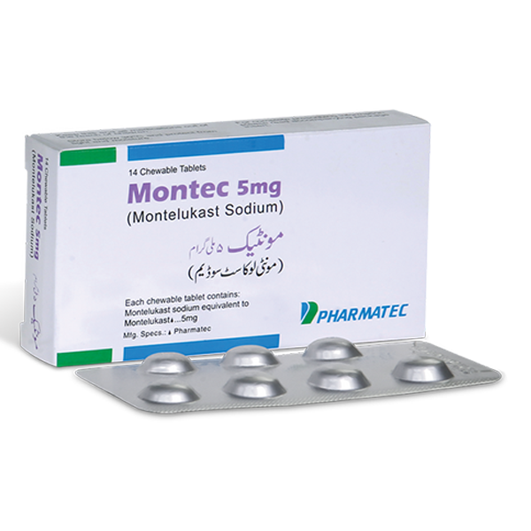 MONTEC  5 MG 14 Tablets
