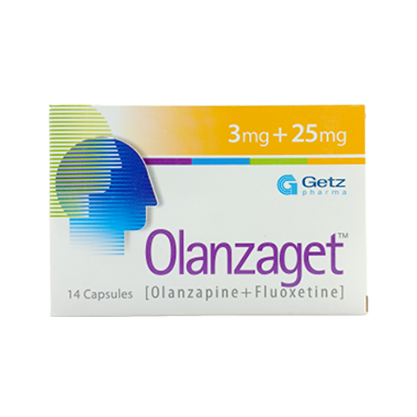Olanzaget Tablets 3mg/25mg (1 Box = 2 Strips) (1 Strip = 7 Tablets)