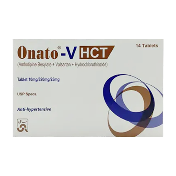 Onato-V Hct Tablets 10/320/25mg (1 Box = 2 Strips) (1 Strip = 7 Tablets)