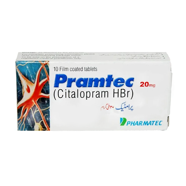 Pramtec Tablets 20mg (1 Box = 1 Strip)(1 Strip = 10 Tablets)