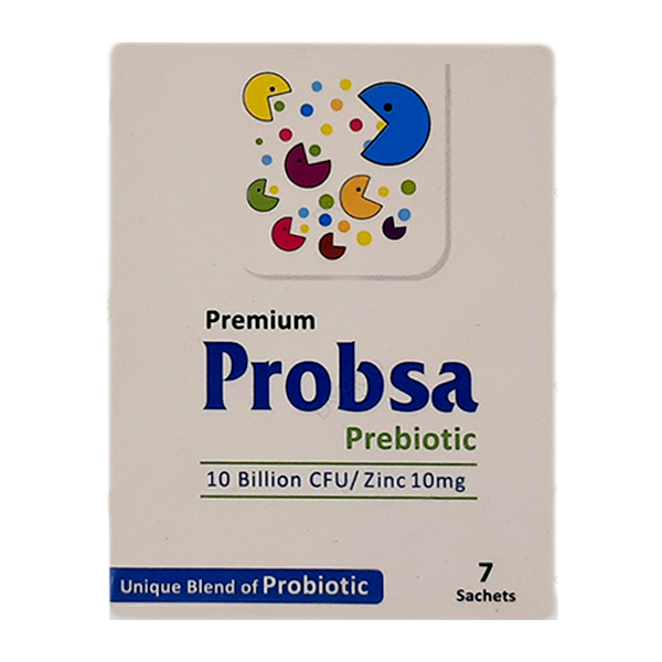 Probsa Sachets 10 Billion Cfu/Zinc 10mg (1 Box = 7 Sachets)