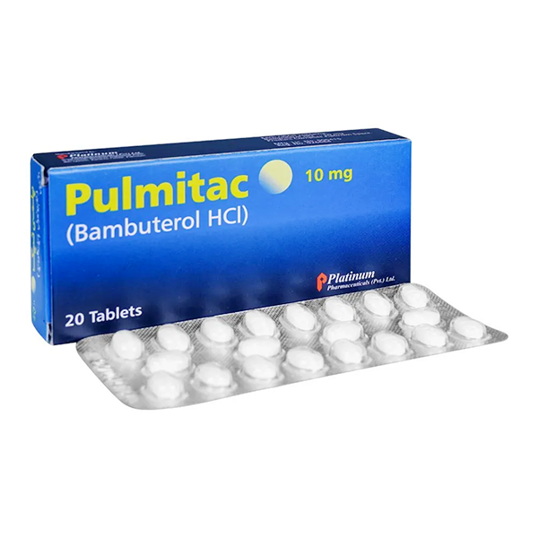 Pulmitac Tablets 10mg (1 Box = 1 Strip)(1 Strip = 20 Tablets)